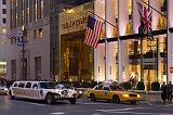 Limousine on Fifth Avenue, NY, USA